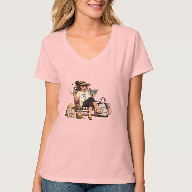 Mum Off Duty Summer Mode T-Shirt (Front)