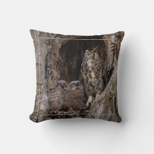 Mum On Guard Duty Cushion