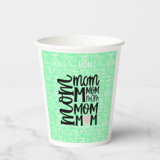 Mum  paper cups