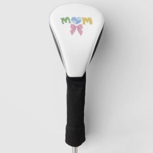 Mum Patchwork Mother's Day Gift Custom Golf Driver Head Cover