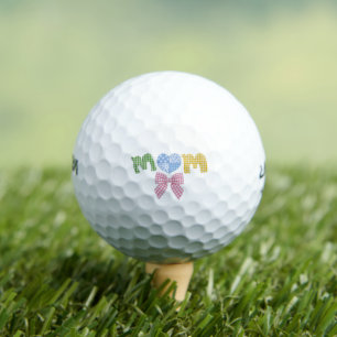 Mum Patchwork Mother's Day Gift Golf Balls