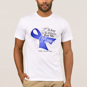 Mum Periwinkle Ribbon - Stomach Cancer T-Shirt