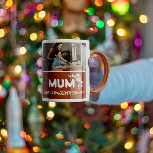 Mum Photo Collage Custom Coffee Mug