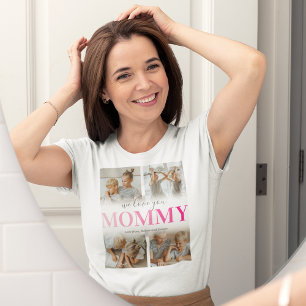 Mum Photo Collage T-Shirt