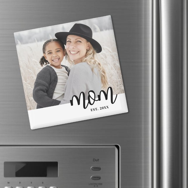 Mum Photo Gift Magnet (Mom Established Photo Gift magnet)
