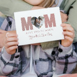 Mum Photo Greeting Card<br><div class="desc">Celebrate mum this Mother's Day with this thoughtful photo greeting card!</div>