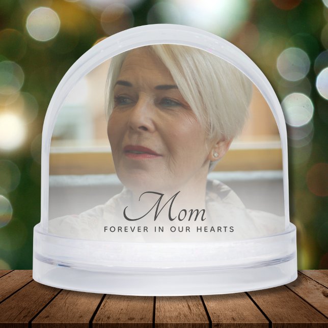 Mum Photo Memorial Snowglobe (Creator Uploaded)