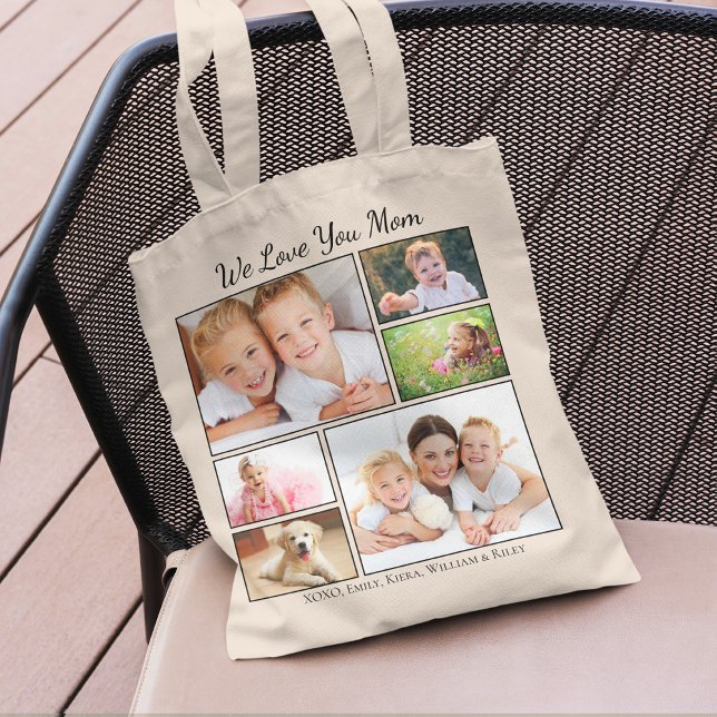 Mum Photos Personalised Tote Bag (Creator Uploaded)
