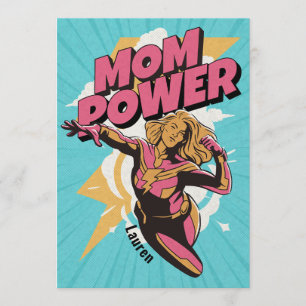 Mum Power Personalised Mother's Day Card
