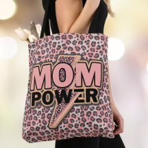 Mum Power Pink Leopard Print