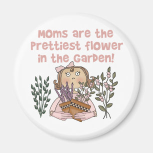 Mum Prettiest Flower in the Garden Magnet