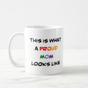 mum, proud coffee mug