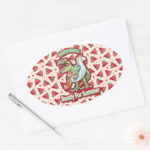 Mum Queen Floral Oval Sticker
