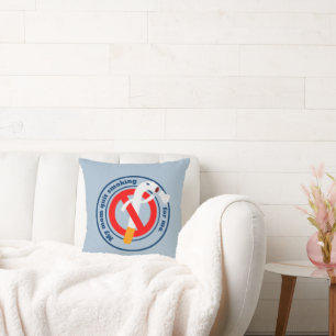 Mum quit smoking for me cushion