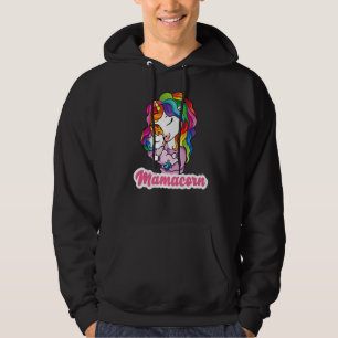 Mum Quote Mamacorn Cool Mother's Day  2 Hoodie
