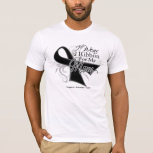 Mum Ribbon - Melanoma Skin Cancer T-Shirt