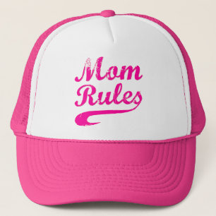 Mum Rules Funny Saying Hat