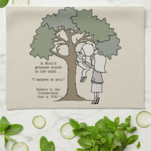 Mum’s Greatest Words Tea Towel