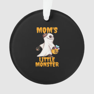 Mum’s Little Boo Monster Funny Graphic Ornament