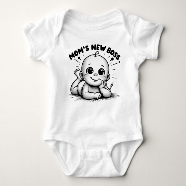 Mum’s New Boss Baby Bodysuit (Front)