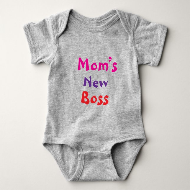 Mum´s New Boss Baby Bodysuit (Front)
