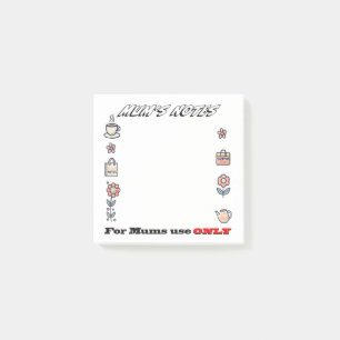 Mum’s Notes – Post-it Note Design