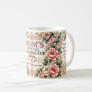 Mum’s Official Recharge Cup Floral Mother’s Coff