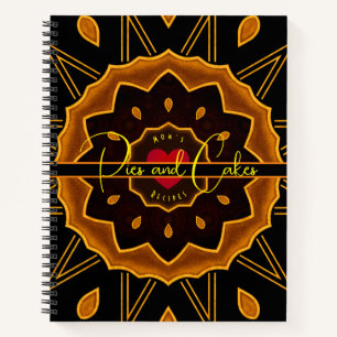 Mum’s Pies & Cakes Recipes Spiral Notebook