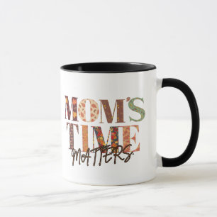 Mum’s Time Matters – Autumn Leaves Fall Season Mug