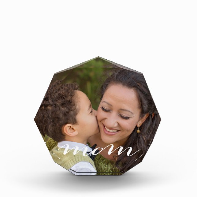 Mum Script Photo Block (Front)