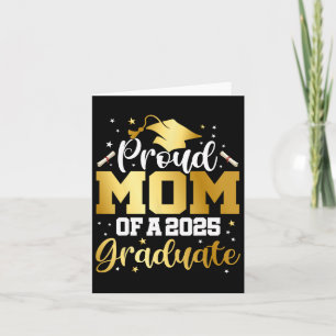 Mum Senior 2025 Proud Mum Of A Cl Of 2025 Graduate Card