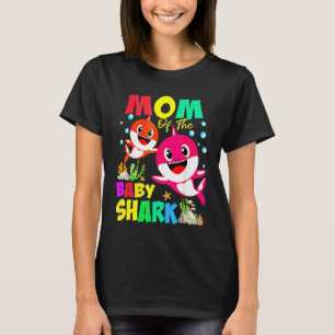 Mum Shark Mum Shark Family Mother's Day T-Shirt
