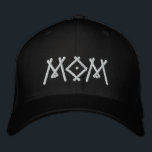 Mum Simple Cool Modern Typography Custom Embroidered Hat<br><div class="desc">Mum Simple Cool Modern Typography Custom Embroidered Baseball Cap features the simple modern embroidered text "Mum". Perfect as a gift for mum for Mother's Day,  Christmas,  birthday and more. Created by Evco Studio www.zazzle.com/store/evcostudio</div>