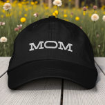 Mum Simple Cool Modern Typography Custom Embroidered Hat<br><div class="desc">Mum Simple Cool Modern Typography Custom Embroidered Baseball Cap features the simple modern embroidered text "Mum". Perfect as a gift for mum for Mother's Day,  Christmas,  birthday and more. Created by Evco Studio www.zazzle.com/store/evcostudio</div>