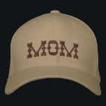 Mum Simple Modern Typography Custom Embroidered Hat<br><div class="desc">Mum Simple Modern Typography Custom Embroidered Baseball Cap features the simple modern embroidered text "Mum". Perfect as a gift for mum for Mother's Day,  Christmas,  birthday and more. Created by Evco Studio www.zazzle.com/store/evcostudio</div>