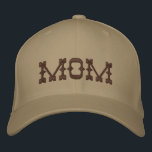 Mum Simple Modern Typography Custom Embroidered Hat<br><div class="desc">Mum Simple Modern Typography Custom Embroidered Baseball Cap features the simple modern embroidered text "Mum". Perfect as a gift for mum for Mother's Day,  Christmas,  birthday and more. Created by Evco Studio www.zazzle.com/store/evcostudio</div>