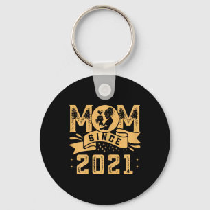 Mum Since 2021 For Mum Cute Mothers Day Mother Mam Key Ring