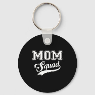 Mum squad funny mother key ring