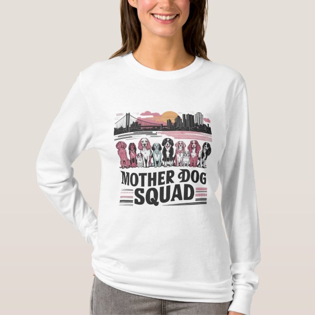 Mum Squad - Mother's Day  T-Shirt (Front)