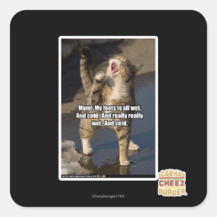 Mum! Square Sticker