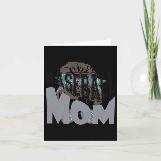 Mum Sticker  Card (Front)