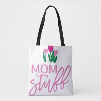 mum stuff Personalised Girl Tote Bag