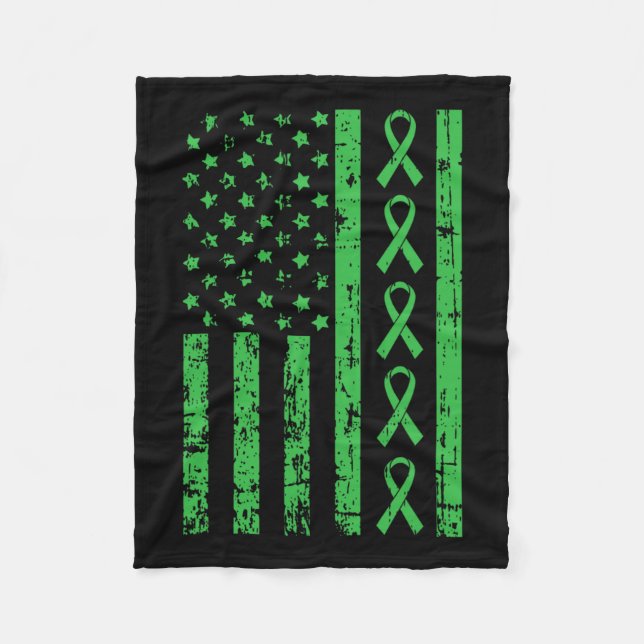 Mum Survivor Kidney Disease Awareness  Fleece Blanket (Front)