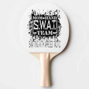 Mum SWAT Ping Pong Paddle