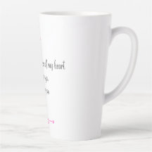 Mum Tall Coffee Mug, Mum's Mug, Gift for Mum, 
