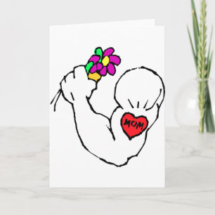 Mum Tattoo Card