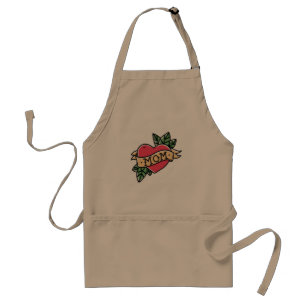 Mum Tattoo Standard Apron