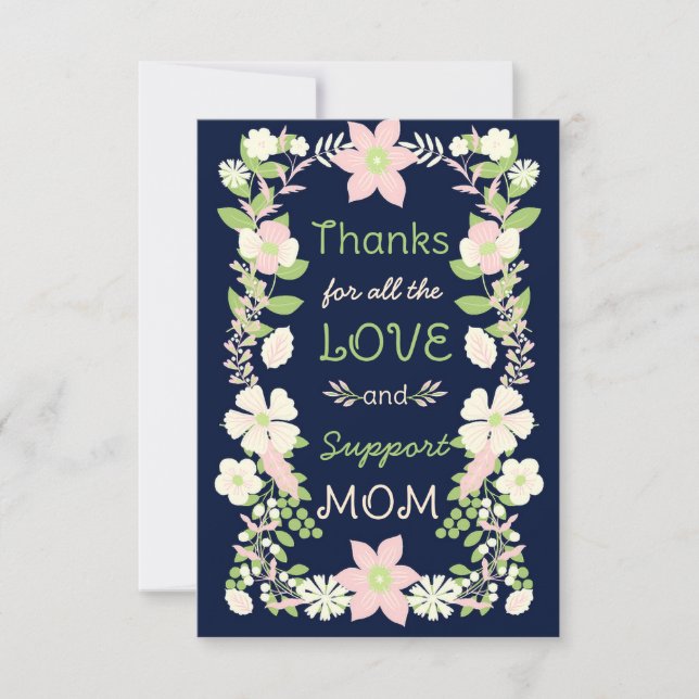 Mum Thank You Card (Front)