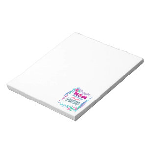 Mum Thanks For Being My Mum Notepad