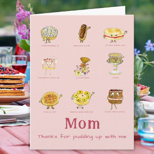 Mum Thanks For Funny Mothers Day Quote Card